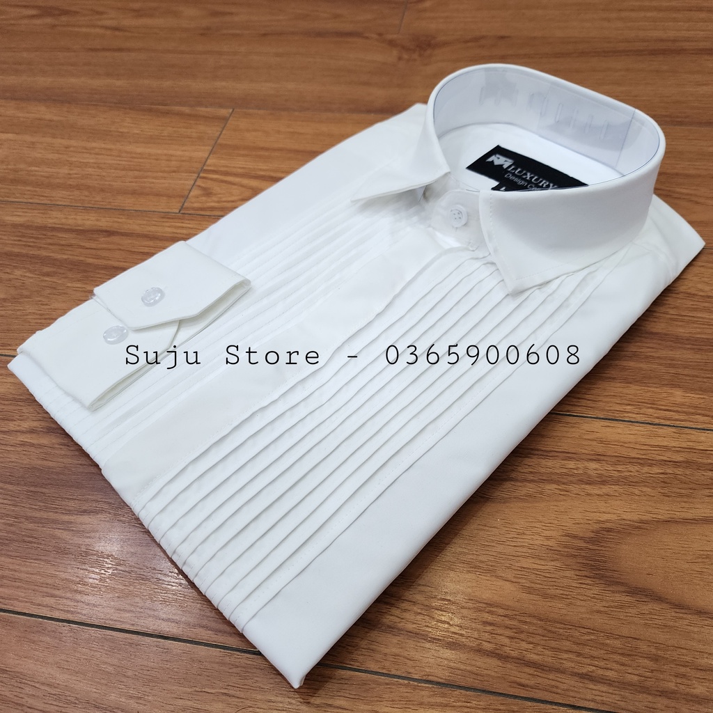 Sơ mi xếp ly cao cấp - chống nhăn