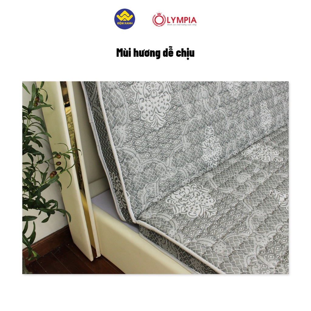 Đệm cao su tổng hợp Olympia Crystal 2 mảnh - Bảo hành chính hãng 5 năm