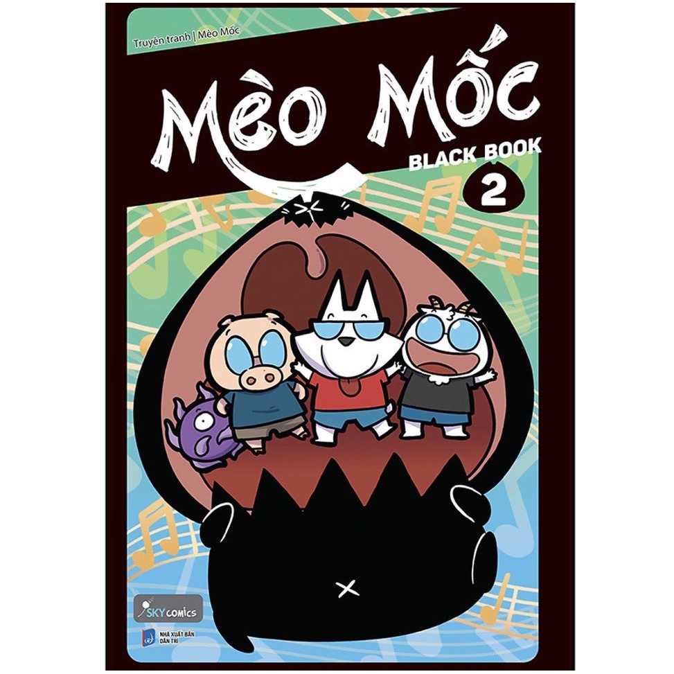 Sách - Mèo Mốc - Black Book – Lẻ tập 1 2 3 4