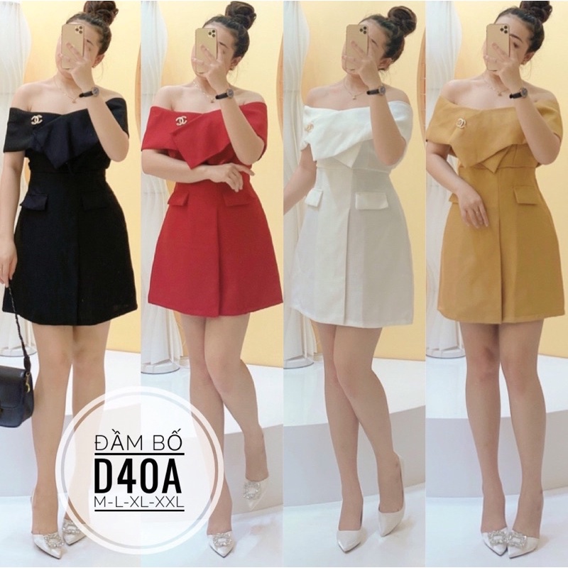 BIGSIZE Đầm bố D40A