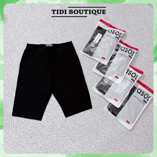 Quần legging nữ dáng lửng đùi nâng mông chất cotton co dãn 4 chiều dày đẹp