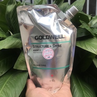 Cặp duỗi uốn cao cấp Goldwell Structure + Shine 400mlx2 *NEW*