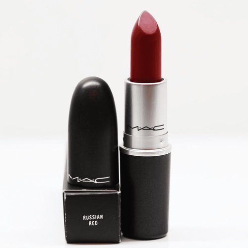 Son MAC 612 FULLBOX Mịn Lì Russian Red Màu Đỏ Đậm Matte Lipstick