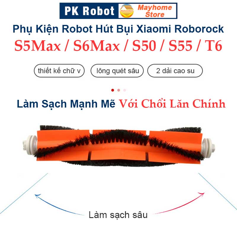 Phụ kiện Robot Xiaomi Roborock S5 Max, S6 Max, Roborock: S50, S51, S55, T6 | BigBuy360 - bigbuy360.vn