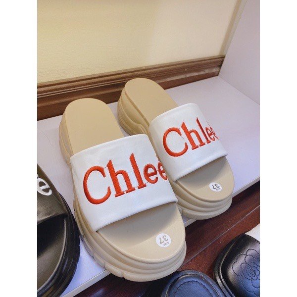 Dép nữ thời trang quai ngang bản to phong cách hiện đại đế cao U00 mẫu mới năm nay