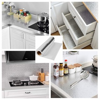 Cuộn giấy bạc dán bếp cách nhiệt khổ 60cm - E70