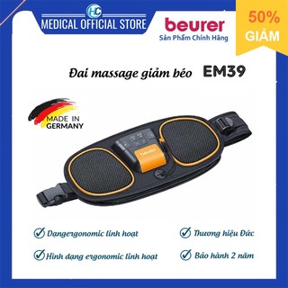 Đai massage xung điện Beurer EM39 giảm béo bụng và lưng 4 điện cực