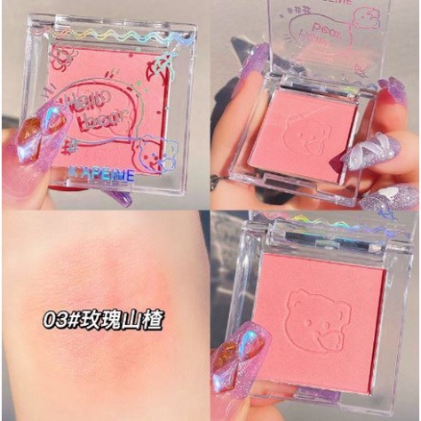 Phấn má đơn sắc, Phấn má hông nội địa Trung tiện ích xinh xắn