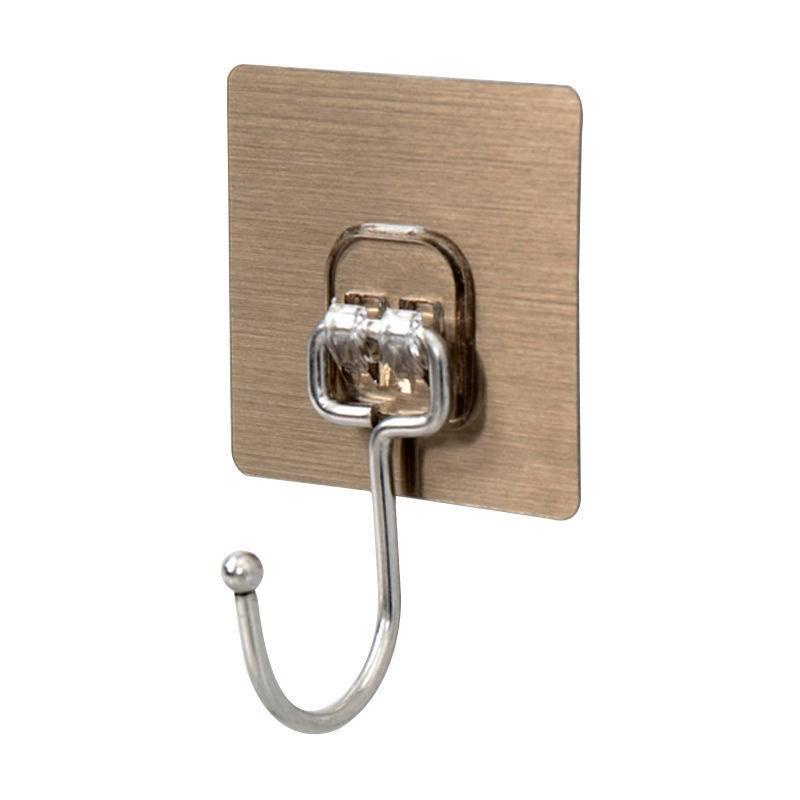 Móc Dán Tường Siêu Dính Chịu Lực Kèm Móc Inox 304, Miếng Dán Tường Đa Năng