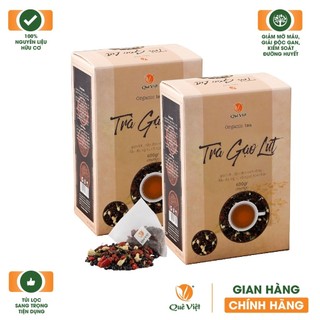 Combo 2 hộp trà gạo lứt quê viêt