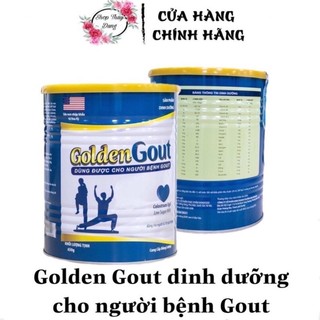 Combo 2 lon golden gout sữa dành cho người bị bệnh gout