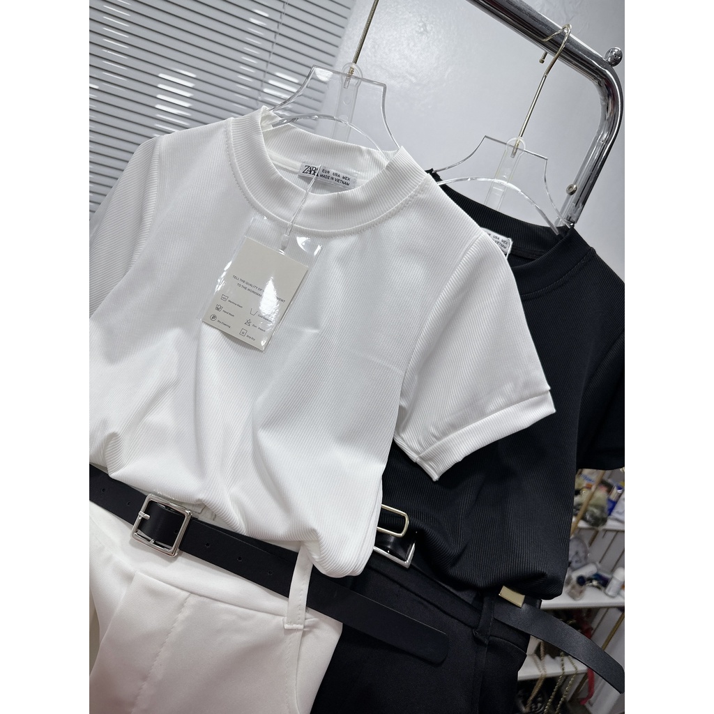 Set Áo Thun Mix Chân Váy Midi Dáng Dài, Tặng kèm Thắt Lưng Siêu Hot