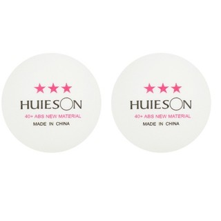 (Túi 50 trái)Bóng tập tiêu chuẩn Huieson 3 sao chính hãng (Banh bóng bàn Huieson 50 trái)