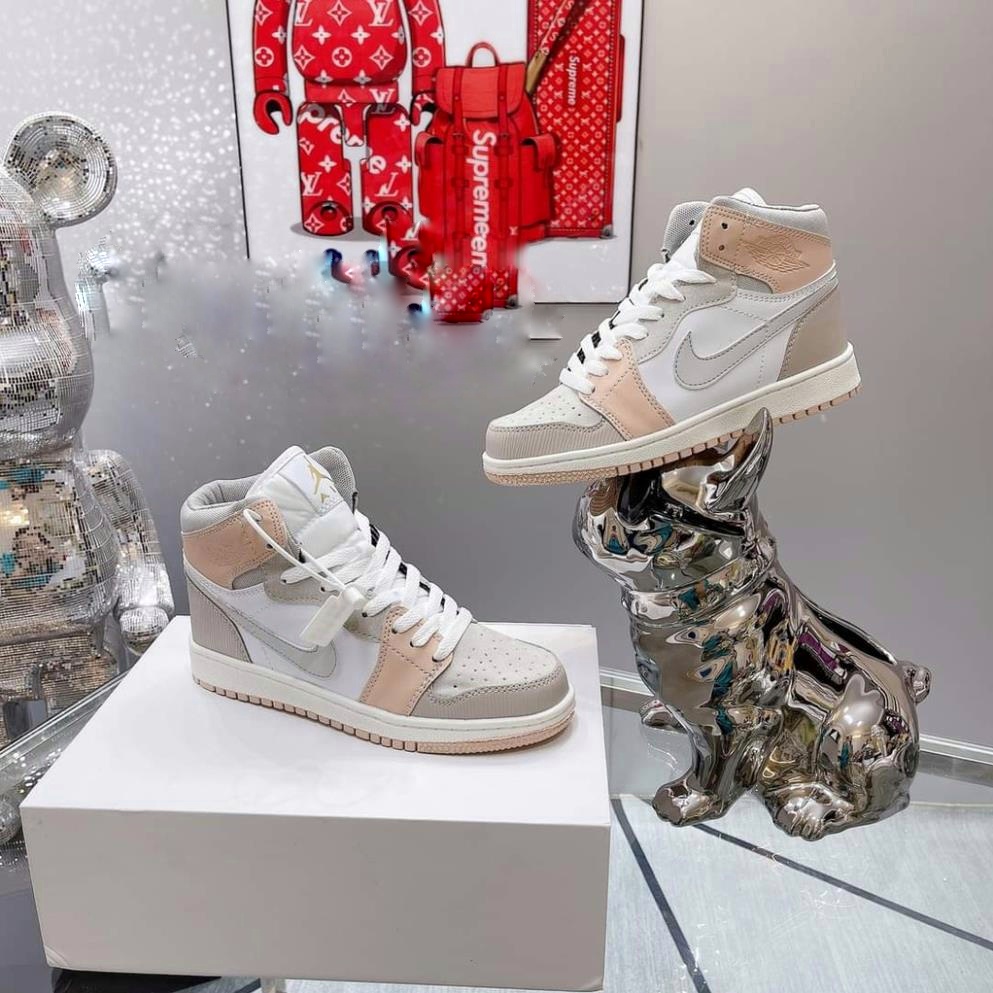 Giày 𝐉𝐨𝐫𝐝𝐚𝐧 Cam Milan Cổ Cao - Sneaker Unisex Nam Nữ Hàng cao cấp bản Trung hottrend 2023 (Full box + Bill)