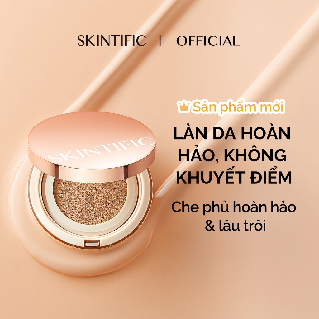 Phấn nước che phủ hoàn hảo không tì vết SKINTIFIC 11g