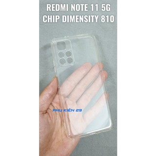 [Redmi Note 11 5G] Ốp lưng silicon dẻo cao cấp Henyou