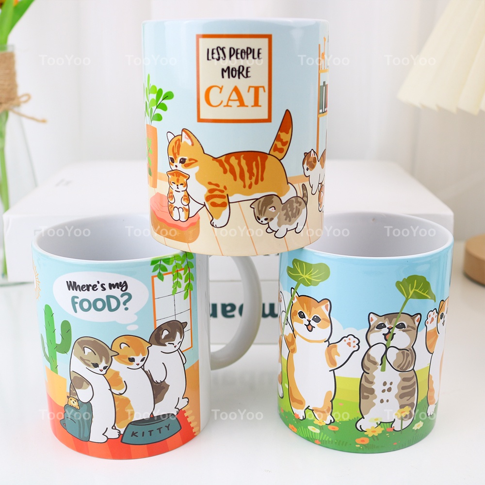 Ly sứ mèo dễ thương cute TooYoo TY0351