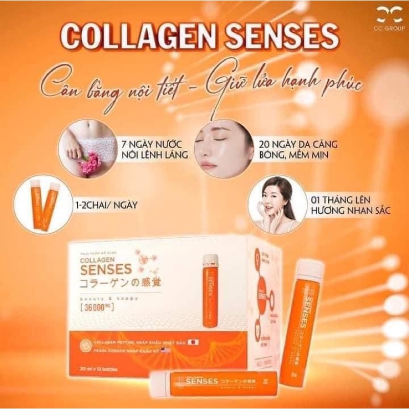 MUA 1 TẶNG 1 Collagen Senses