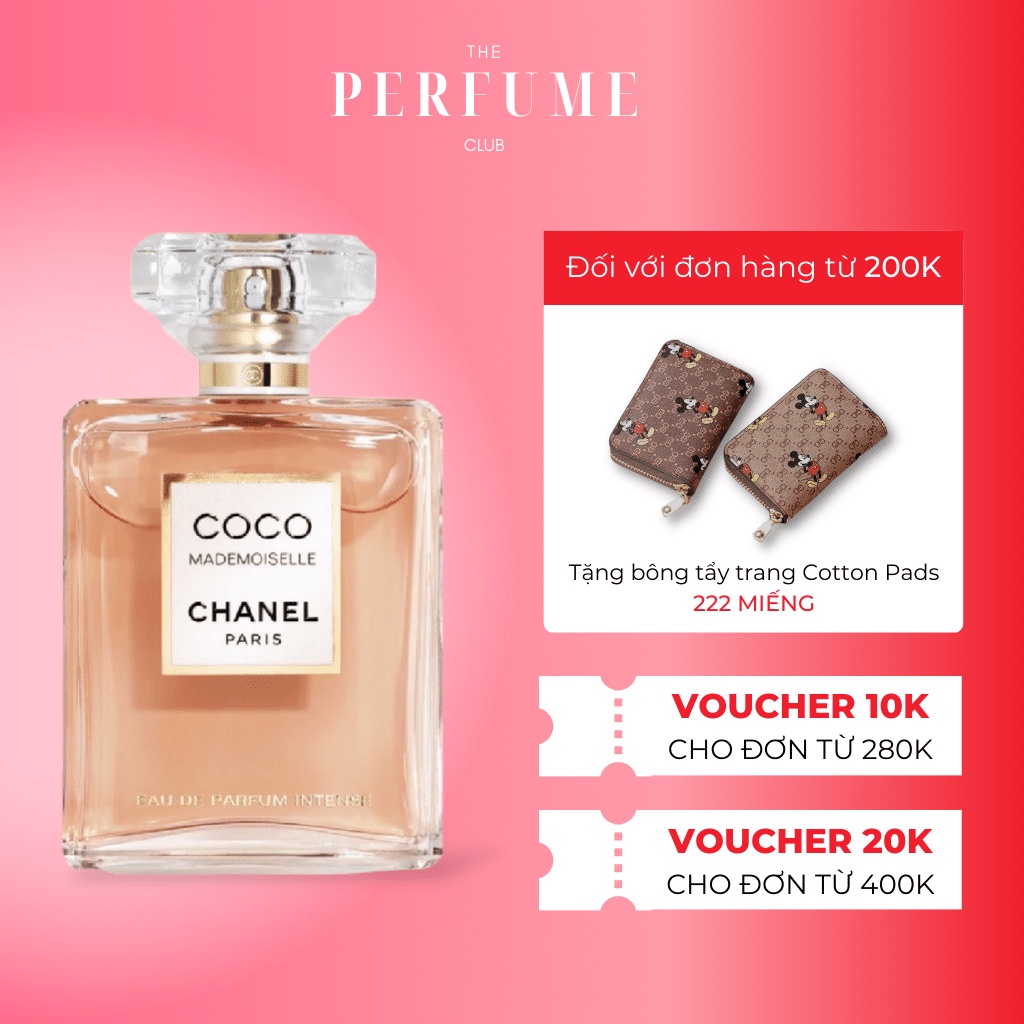 Nước Hoa Nữ Coco Chanel Mademoiselle Intense 100ml - Lưu Hương Bền Lâu, Quyến Rũ