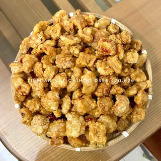 Tóp mỡ rim mắm tỏi 100g tiệm ăn vặt chihoo, giòn rụm