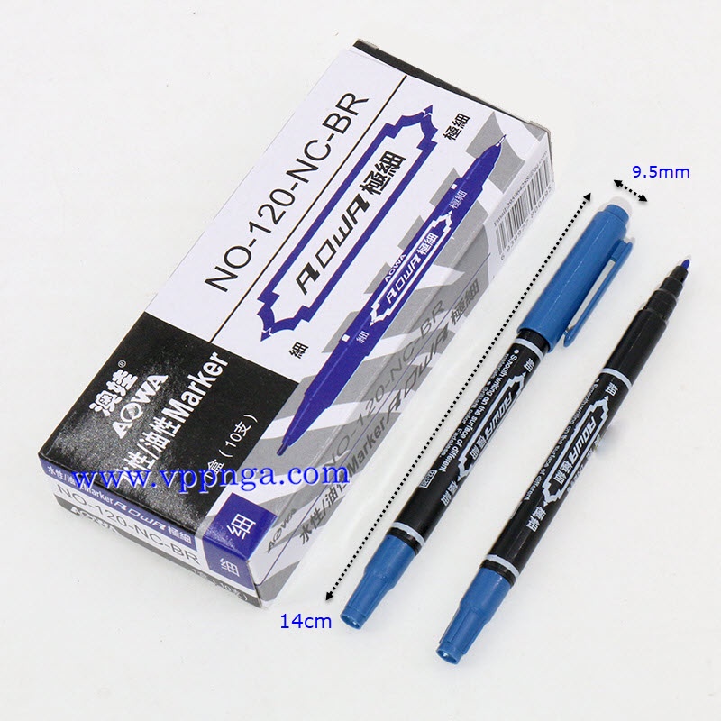 Bút lông, Viết lông dầu kim ZEBIA