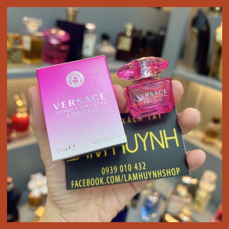 Nước hoa mini VERSACE BRIGHT CRYSTAL ABSOLU 5ml
