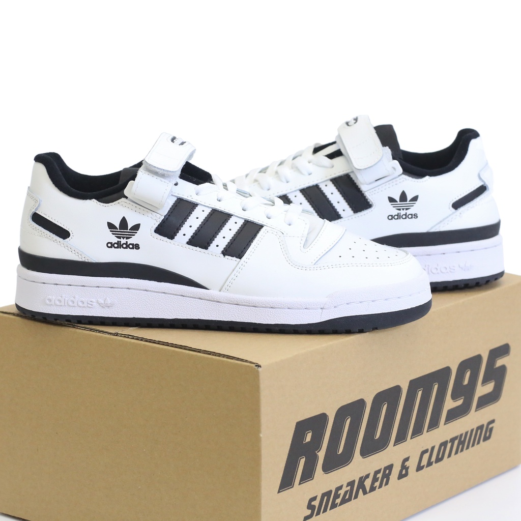 GIày thể thao sneaker (A_05) Forum Low White Black