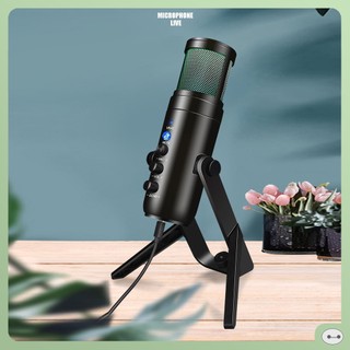 MICROPHONE THU ÂM HYLANG 900MAX LED RGB ĐEN
