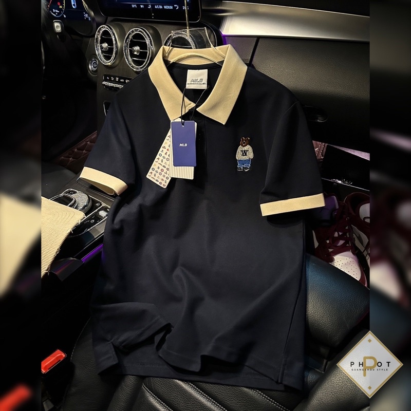 Áo Polo MLB Thêu QC L1