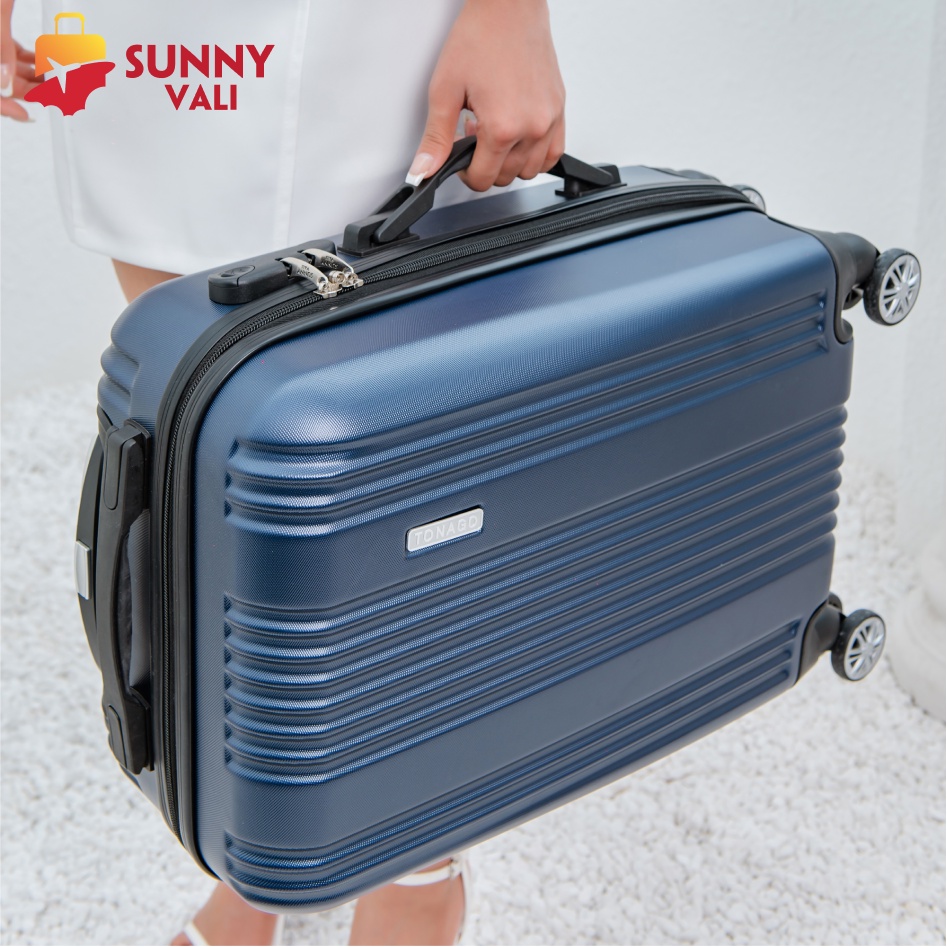 Vali size 24 SUNNY TONAGO-TG516 vali du lịch kí gửi khóa kéo nhựa ABS