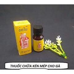 Kén mép ông già th.uốc chữa kén mép , rách mép nhãn hiệu ông già gà chọi-yêu thú cưng