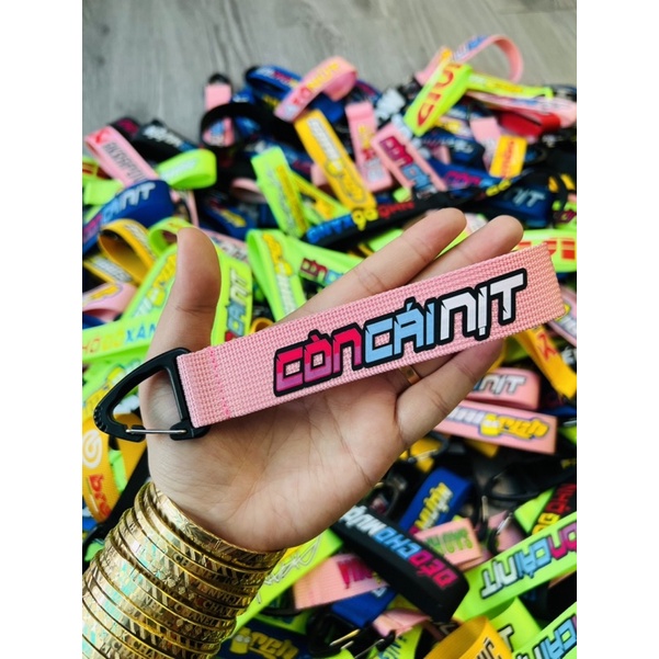 Dây Móc Chìa Khoá Xe Chữ ConCaiNit vui nhộn