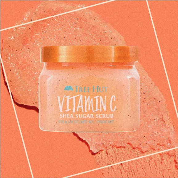 (Hàng Cty) Tẩy Tế Bào Chết Tree Hut Vitamin C Shea Sugar Scrub