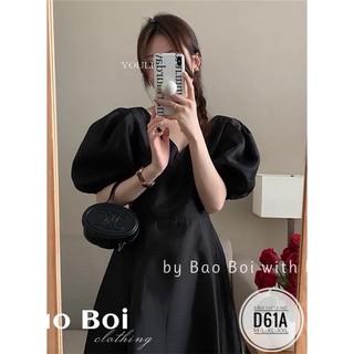 BIGSIZE Đầm tafta nơ D61A