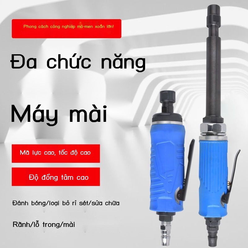 Máy mài đánh bóng bằng khí nén khắc lỗ bên trong thẳng sửa chữa lốp kéo dài gió công cụ
