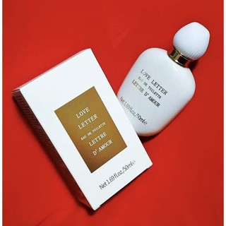  MINISO Nước hoa nữ Love Letter: Hương hoa kín đáo và lãng mạn  50ml ,Nhập khẩu chính hãng Thailand 