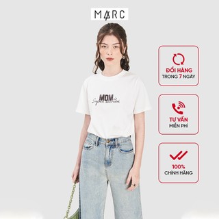 Áo thun nữ MARC FASHION graphic mom is superwoman CBMH059021