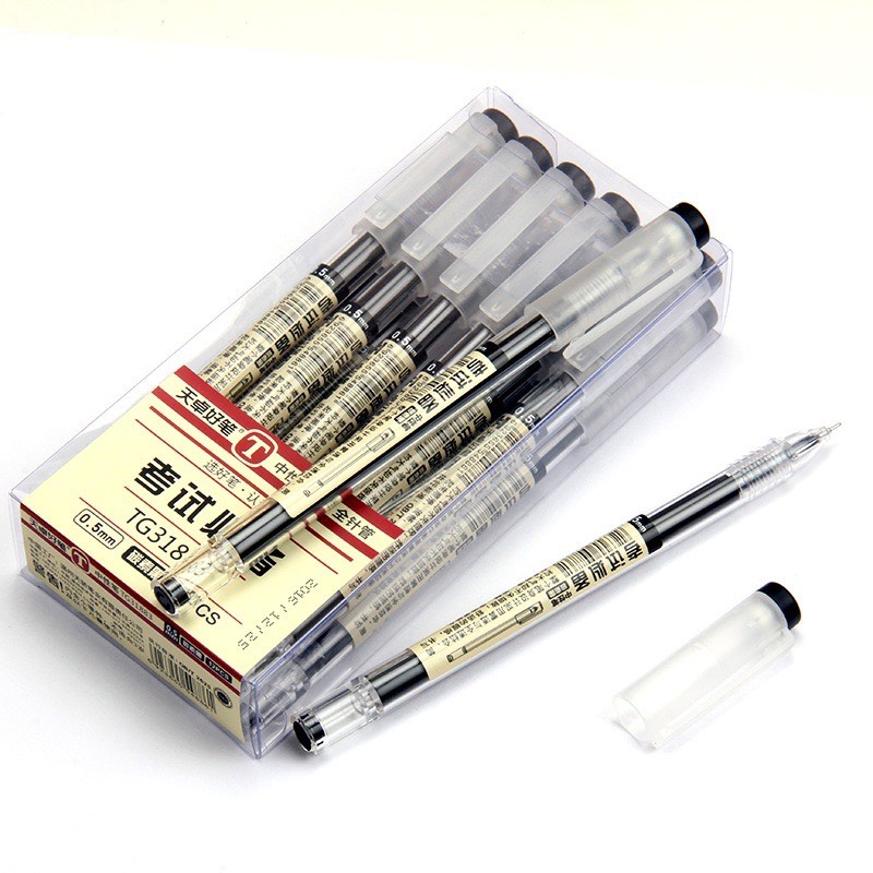 Bút bi nước Muji– ngòi kim – 1 cái ngòi 0,5mm bút gel đen