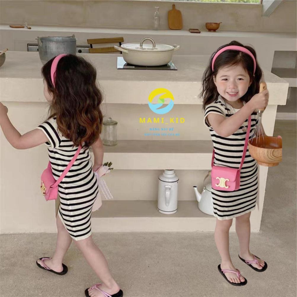 Váy Cho Bé Gái 1-12 tuổi, Váy Body kẻ  thun tăm KẺ body LÊN DÁNG siêu đẹp, chất mềm co giãn tốt LOLITA