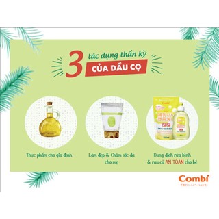 Nước Rửa bình combi ( chai 300ml - túi 250ml ) cho bé sơ sinh