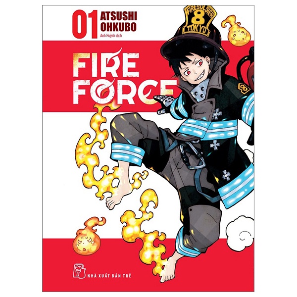 Truyện tranh Fire Force -lẻ tập 1, 2,3,4,5 - Tặng Kèm Bookmark Giấy Hình Nhân Vật + Card Nhựa