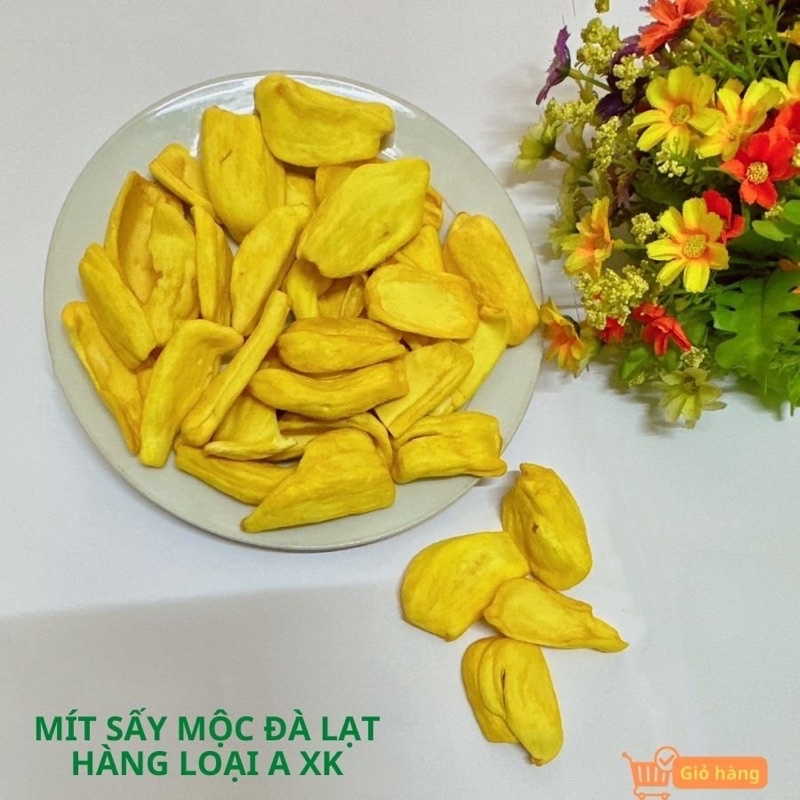 Mít sấy hàng xuất khẩu thơm ngon giòn rụm gói 200g, ăn là ghiền