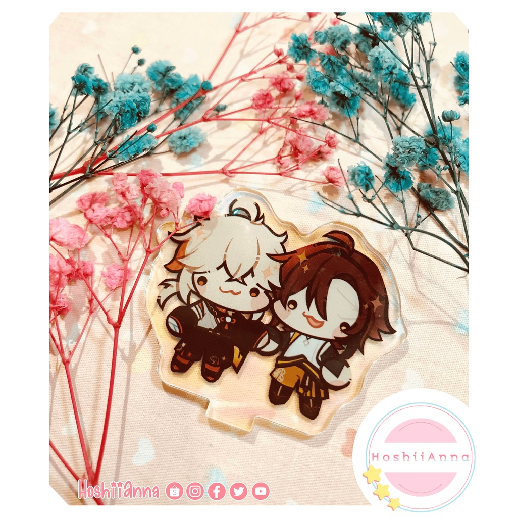 Standee cặp đôi Genshin Impact