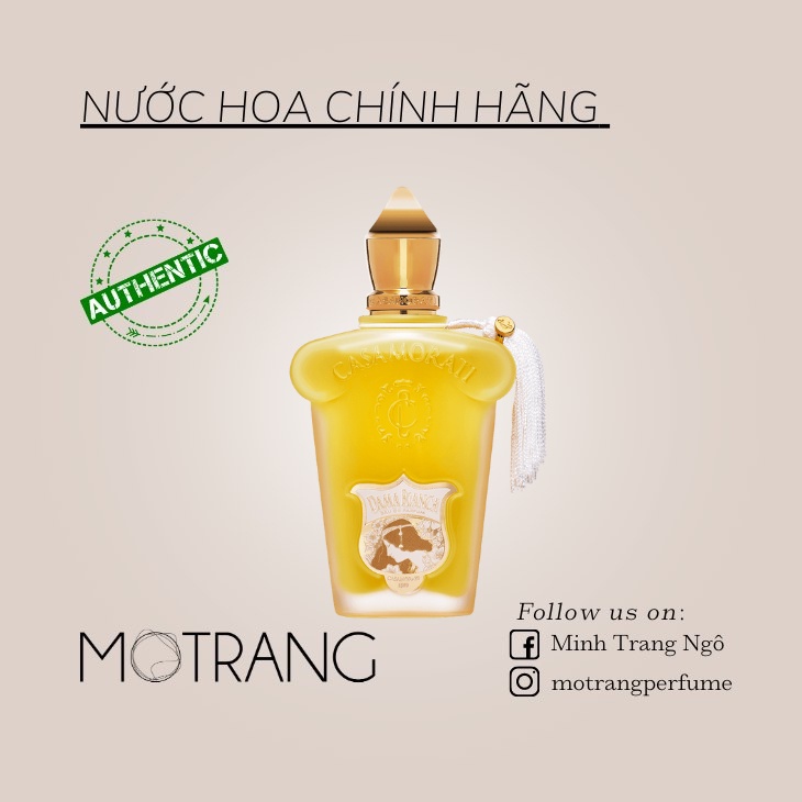 Nước hoa Nữ Xerjoff Dama Bianca Hương Hoa Cỏ Quyến Rũ 5ml - 10ml - 20ml