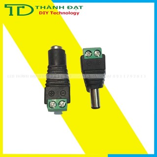 Jack DC Nối Nguồn Đực/Cái 5.5x2.1mm