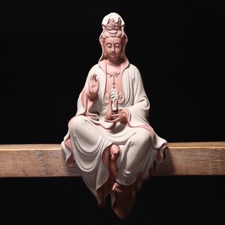 tượng quan âm đèn led 30cm