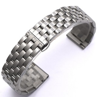 Dây đồng hồ thép không gỉ inox 316 model 04 kiểu khóa bấm chống han gỉ (18mm 20mm 22mm)