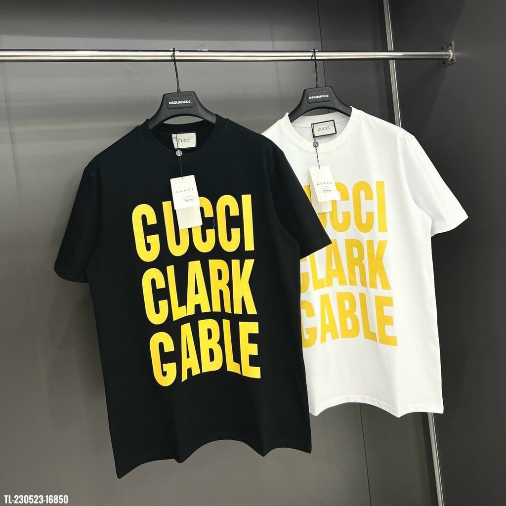 Áo thun ngắn tay cổ tròn CLARK GABLE nam nữ mẫu mới chất vải cotton co dãn 4 chiều hàng xuấ xưởng loại 1 cực đẹp