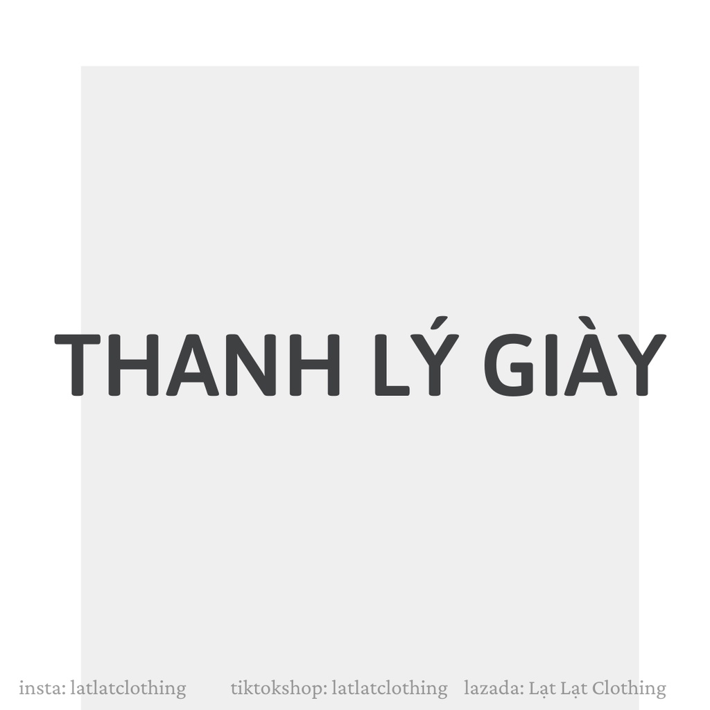 Post này để pass giày lẻ size, lẻ mẫu, giày lỗi nhỏ xíu xiu