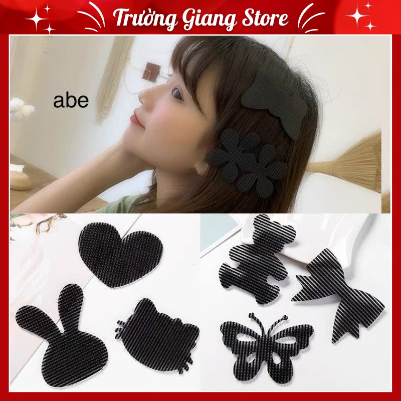 Set 10 miếng dán cố định tóc mái tiện lợi khi rửa mặt, trang điểm